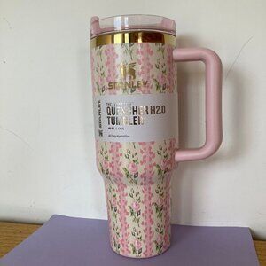 NWT Stanley X LoveShackFancy 40oz Quencher Blooming Heirloom
